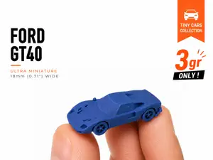 Tiny Ford GT40 - Mini Cars Series