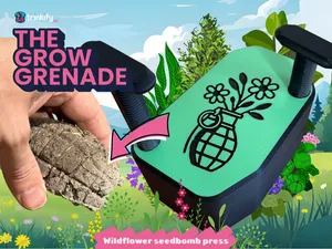 Grow Grenade – Wildflower Seed Bomb Maker & Press