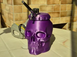 Skull Airbrush Cleaner Pot 1L / 34 fl oz