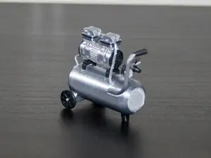 Miniature Compressor for Garage, scale 1:18