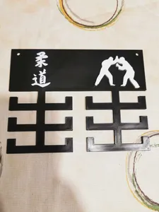 Judo medal holder