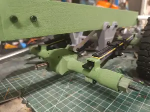 Rear Differential axles for 1/10 RC truck 8x8