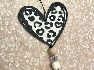 Suncatcher Leoparden Herz