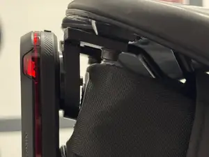 GARMIN mount VARIA RTL515 adapted for a seat bag