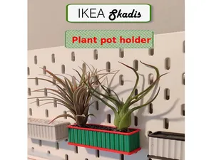 IKEA SKÅDIS Plant Pot Holder costumizable