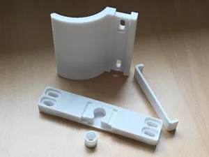 Balcony door lock with handle