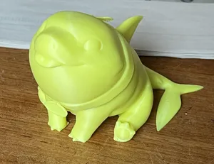 Jeff the Landshark Cute Sit