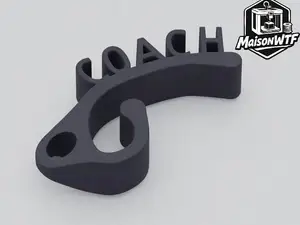 Coach Frisbee Holder – Clip-On Disc