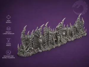 Hive Wall – Alien Infestation Barricade