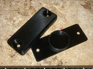 Hidden AirTag Mount for Bicycle Taillight (80mm)