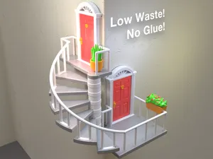Spiral Stairs Wall Art
