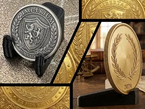 Commemorative / Collector Coin Display Stand