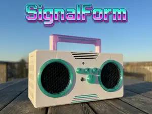 SignalForm — Open Source Hi-Fi Bluetooth Boombox