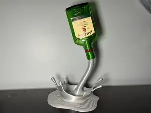 Floating Bottle Splash Stand – Illusion Sculpture