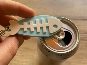 Soda can opener Fish Bone