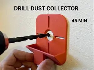Drill Dust Collector And Guide