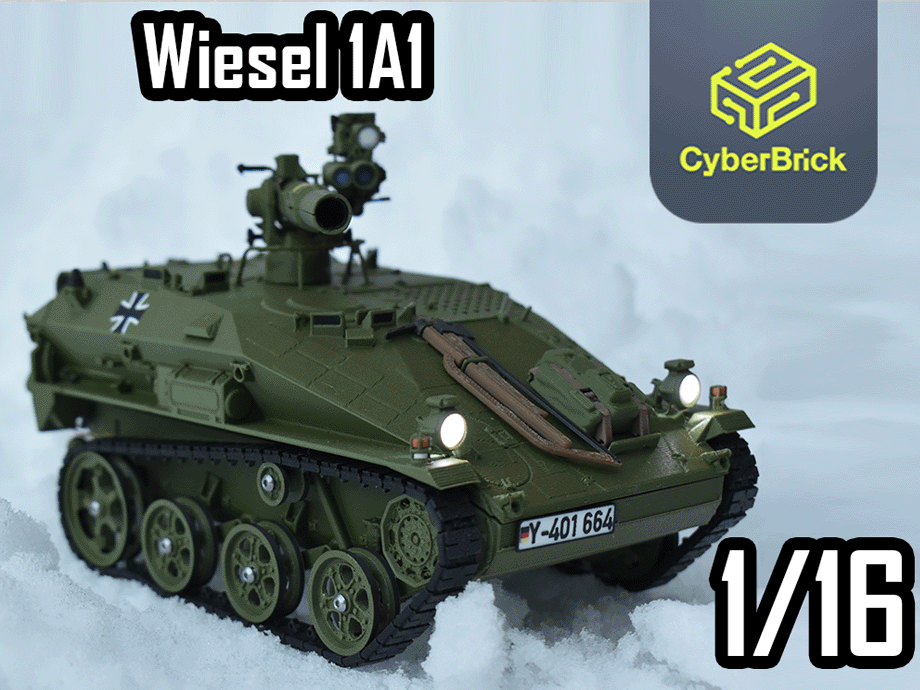 CyberBrick Wiesel 1A1 TOW Waffenträger
