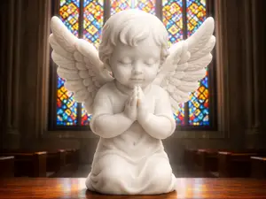 Heavenlight Cherub – Mini Prayer Angel
