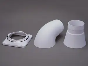 H2D Smoke Ventilation Pipe Quick-release Assembly