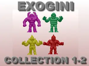 Exogini Kinnikuman Kinkeshi (collection character)
