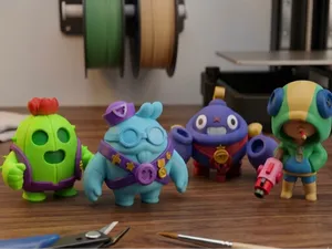 Brawl Pals: Collezione Mini Brawlers