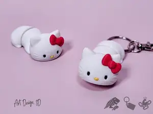 Articulated Cute Cat - Strong Joints