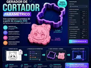 Gerador de Cortador e carimbo de biscoito 2.0.1