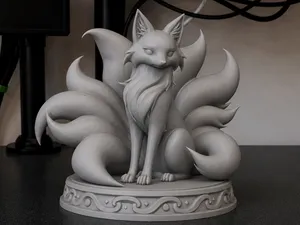 Nine-Tailed Fox Spirit Fantasy Kitsune