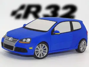 VolksWagen R32 MK5 w/ Steering 1:19 Scale