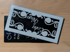 INVITATION card