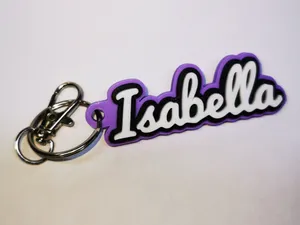 Portachiavi personalizzato Isabella