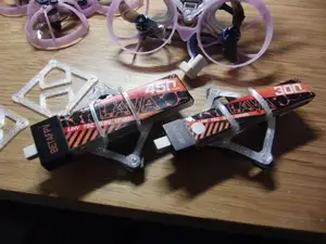 1S LiPo 300/450mAh Battery Holder V3 (Lightweight)