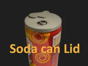 Soda can lid