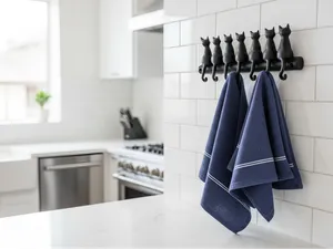 Cat Tail Hook Rack - Wall Organizer