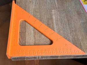 Precision Metric Carpenter Square