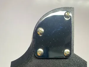 Warlock Electric Guitar with curved neck plate