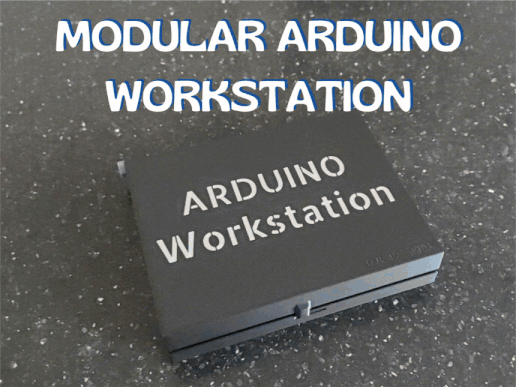 Modular Arduino UNO Breadboard Holder/ Workstation