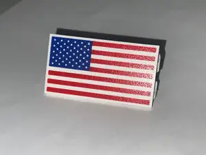 American Flag Pop Can Opener Tab USA