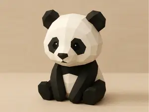 Low Poly Panda