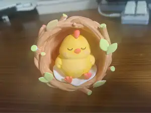 瞌睡小黄鸡-Sleepy Little Yellow Chick