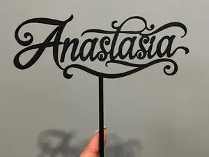 Cake topper Anastasia