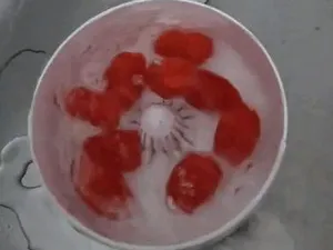 Lava verdura e frutta a ciclone da lavandino