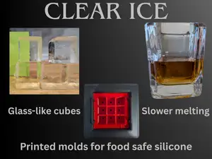 Directional Freeze Clear Ice System