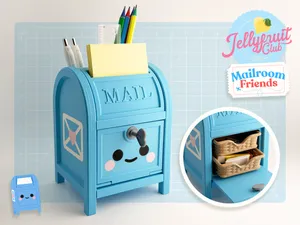 Cute Mailbox Desk Organizer (No AMS)