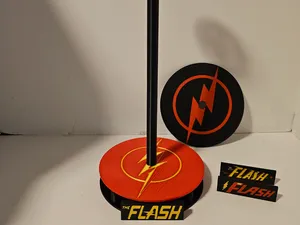 Flash/Reverse Flash Helmet Stand w/changeable face