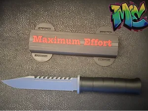 DeadPool Maximum Effort Leg Knife and holder