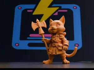 Ravari Ironpaw -Catfolk Hammer Guard