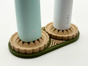 Ornate Dual Electric Toothbrush Stand
