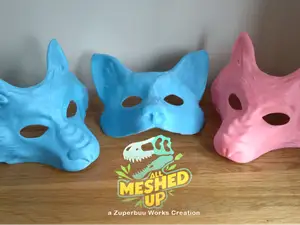 Feline and Canine Party Masks