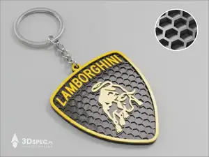 Lamborghini keychain